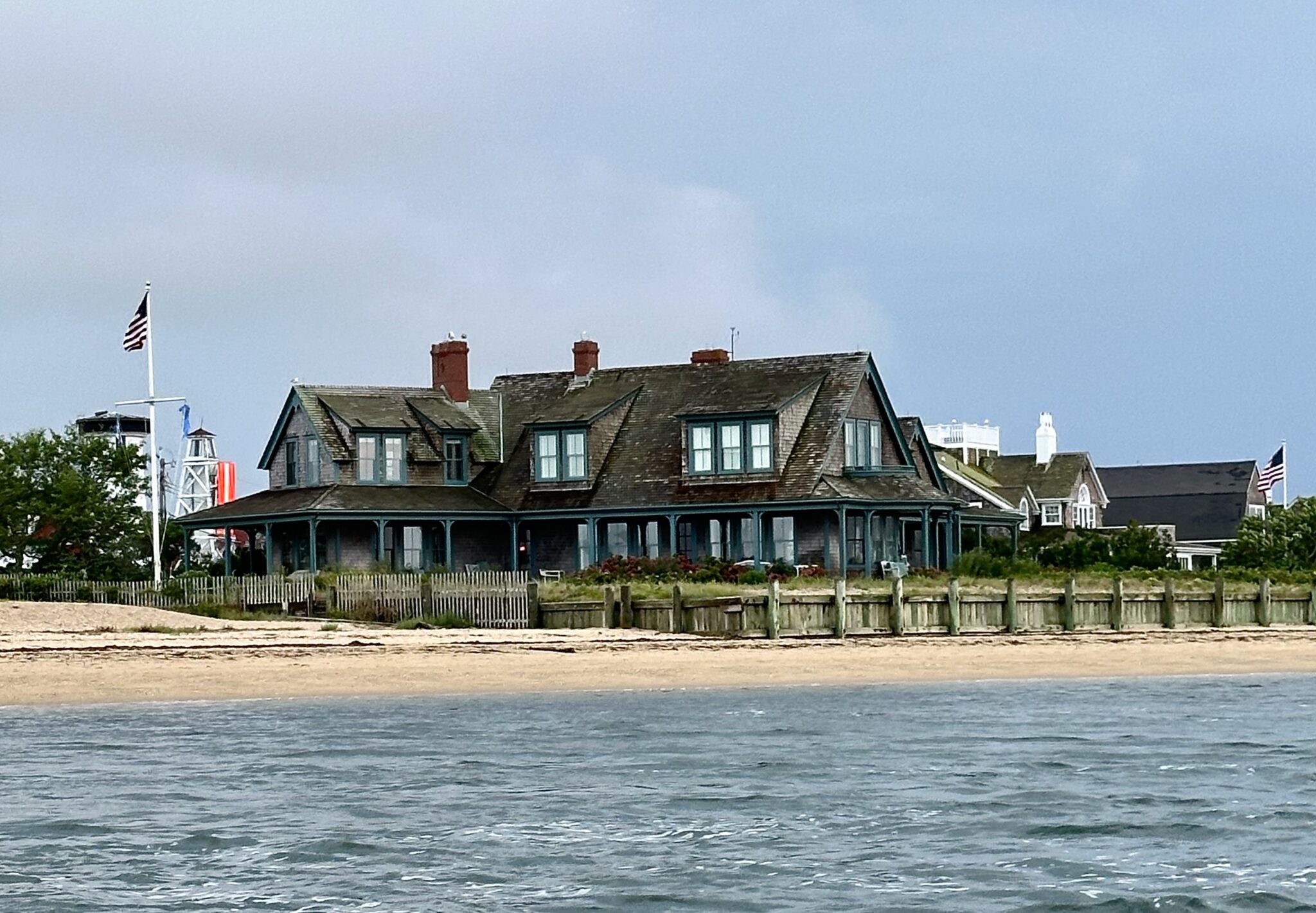 Nantucket house from the water